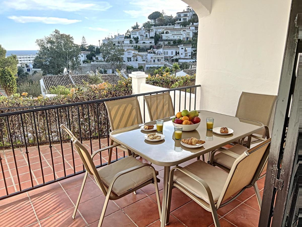 Agradable Adosado Con Piscina La Hidalga Benalmádena Exterior foto