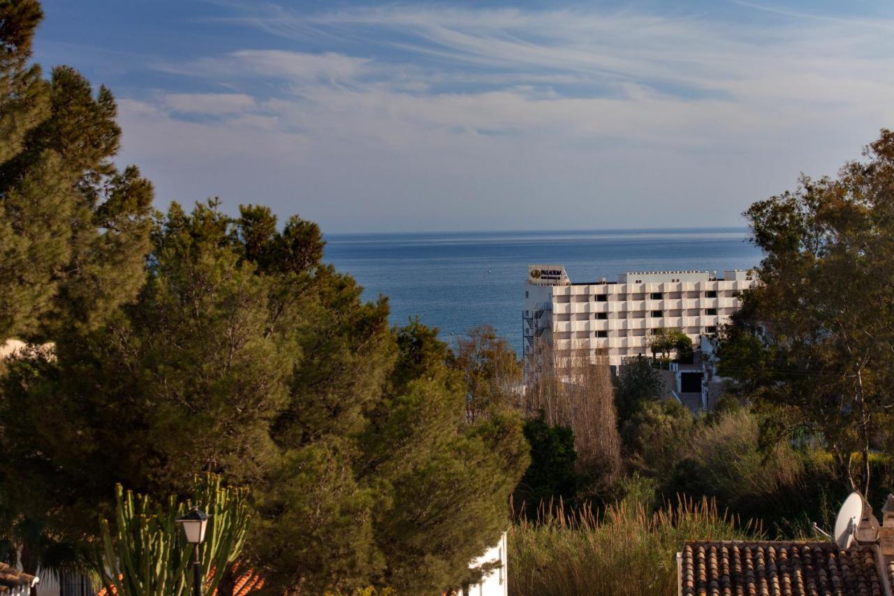 Agradable Adosado Con Piscina La Hidalga Benalmádena Exterior foto